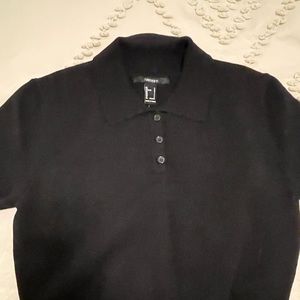 Black collared t-Shirt